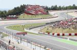 Tribüne A <br>Circuit de Barcelona-Catalunya <br> Rennstrecke Montmelo